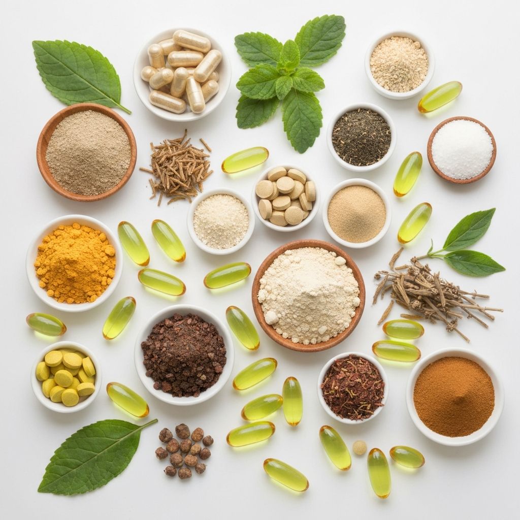Verschiedene Herkunftsrichtungen natürlicher Ergänzungen
